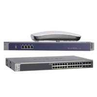 NETGEAR 【キャンペーンモデル】無線LANコントローラー+アクセスポイント6台+24ポートPoEスイッチ (WC7520-100AUS-SB/GS728TPSB)画像