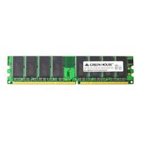 GREENHOUSE GH-DVM400-1GBZ 1GB 184pin DDR SDRAM 400MHz  5年保証製品 (GH-DVM400-1GBZ)画像