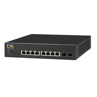 FXC 2ポートSFP+付 8ポート100/1G/10Gbps イーサネットスイッチ ESX1010 (ESX1010)画像