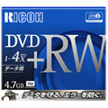 RICOH D4RWD-S1CW DVD+RW4倍速データ用1枚 (D4RWD-S1CW)画像