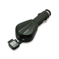 多摩電子工業 携帯電話用車載コードリール充電器 0.6A FOMA レッド TKC01FK (TKC01FK)画像