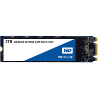 Western Digital WD Blue 3D NAND SATA SSD M.2 2280 2TB (WDS200T2B0B)画像