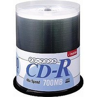 IMATION CDR80ZPWRX100SP 700MB CD-Rフリープリントホワイトレーベル100枚入 (CDR80ZPWRX100SP)画像