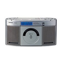 TOSHIBA SD/CDラジオ CUTEBEAT シルバー TY-SDX50(S) (TY-SDX50(S))画像