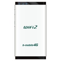 b-mobile4G WiFi2 パールホワイト