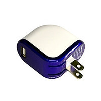 プロテック USB ACアダプター ホワイト&パープル PNAC-RPL (PNAC-RPL)画像
