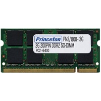 PRINCETON PDN2/800-2G DOS/V ノート用 2GB DDR2 PC2-6400 200pin SDRAM (PDN2/800-2G)画像