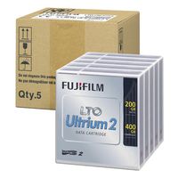 FUJIFILM LTO Ultrium2データカートリッジ 200/400GB 5巻セット (LTO FB UL-2 200G JX5)画像