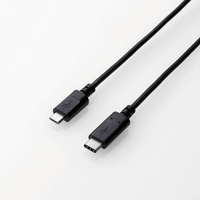 ELECOM USB2.0/C-microB/PD(3A)/1.0m/USB規格認証/ブラック MPA-CMB10NBK (MPA-CMB10NBK)画像