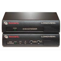 Avocent Transmitter/receiverpairwith2powersuppliesPS/2keyboard,mouse,serialdevice,speakers,microphone (LV430-105)画像