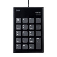サンワサプライ NT-23UBK 静音USBテンキー (NT-23UBK)画像