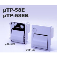 三栄電機 紙幅58mmパネルマウントタイプライン小型サーマルプリンタ(前面パネル無しモデル) (μTP-58EB)画像