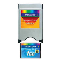 Transcend 128MB PCMCIA ATA FLASH CARD TS128MFLATA (TS128MFLATA)画像