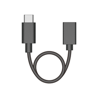 多摩電子工業 USB2.0 Type-C 変換ケーブル BK (TH123SCK)画像