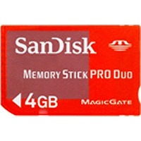 サンディスク MemoryStick Pro Duo Game 4GB SDMSG-4096-J60 (SDMSG-4096-J60)画像