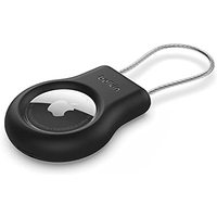 BELKIN AirTag用ワイヤーケーブル付きセキュアホルダー ブラック (MSC009BTBK)画像
