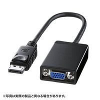 サンワサプライ DisplayPort-VGA変換アダプタ AD-DPV02K (AD-DPV02K)画像