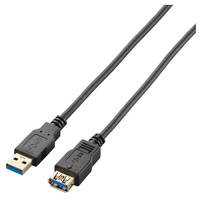 USB3.0延長ケーブル(A-A)/1.0m/ブラック画像