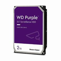 Western Digital WD Purple SATA HDD 3.5inch 2TB 6.0Gb/s 64MB 5,400rpm (WD20PURZ)画像