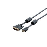 バッファローコクヨサプライ AVケーブル HDMI:DVI変換 コア付 3.0m (BSHD07D30)画像
