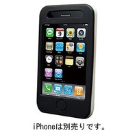 PRINCETON iPhone 3G用シリコンケース ブラックホワイト PIP-SC2BW (PIP-SC2BW)画像