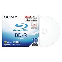 SONY ビデオ用ブルーレイディスク 追記型 片面1層 10枚パック (10BNR1VBPS4)画像