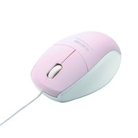 ELECOM USB レーザー式マウス M-LS4シリーズ(ピンク) (M-LS4ULPN)画像