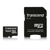 Transcend 16GB microSDHCカード (Class 10) TS16GUSDHC10 (TS16GUSDHC10)画像