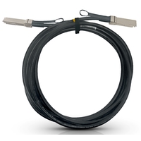Mellanox Passive Copper cable, IB HDR, up to 200Gb/s, QSFP56, LSZH, 1m, black pulltab, 30AWG画像