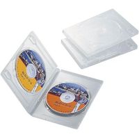 ELECOM CCD-DVD04CR DVDトールケース (CCD-DVD04CR)画像