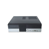 Compucase microATXスリムケース 300W(BRONZE)電源搭載 ブラック USB2.0 (7K09SB300B)画像