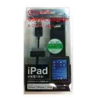 ラディウス for iPad USB Adapter & Dock Cable ホワイト RA-ALF41K (RA-ALF41K)画像