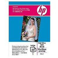 Hewlett-Packard プレミアムプラスフォト用紙(光沢) 10x15cm/20枚 Q8857A (Q8857A)画像