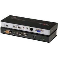 USB VGA/オーディオ カテゴリ5e KVMエクステンダー( デスキュー機能搭載、1280×1024@300m）画像