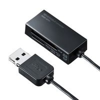 サンワサプライ USB2.0 カードリーダー ADR-MSDU3BK (ADR-MSDU3BK)画像