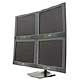 Ergotron Deskstand 100 Quad-Monitor (33-096-200)画像