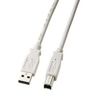 サンワサプライ USBケーブル 1m KU-1000K (KU-1000K)画像