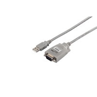 BUFFALO USBシリアル変換ケーブル シルバー 1m (BSUSRC06SV)画像