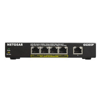 NETGEAR GS305P ギガビット5ポートPoEアンマネージスイッチ GS305P-100JPS (GS305P-100JPS)画像