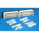 PANDUIT 19インチ用110ベース付きパネルキット（200対、2U) (P110B1004R2)画像