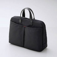 ELECOM BM-CA07NBK A4パソコン対応カジュアルキャリングバッグ ブラック (BM-CA07NBK)画像