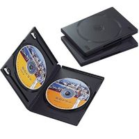 ELECOM CCD-DVD04BK DVDトールケース (CCD-DVD04BK)画像