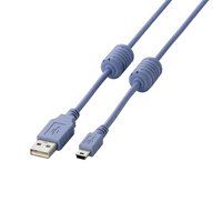 ELECOM USB-M5VA USB2 デジカメケーブル(バイオレット) (USB-M5VA)画像