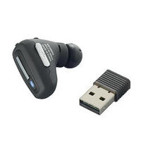 ヘッドセット Bluetooth 2.1 超コンパクト USBレシーバ付 黒