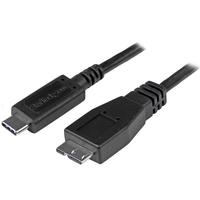 StarTech USB-C – Micro B 変換ケーブル 0.5m オス/メス USB 3.1(10Gbps)対応 USB 3.1 Type-C – Micro USB Type-B (USB31CUB50CM)画像