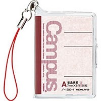 コクヨ ノ-1280-1 ミニチュア文具キャンパスミニノートA9変形ストラップ付 (1280-1)画像