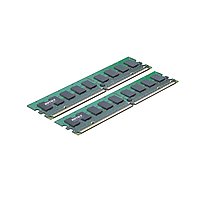 BUFFALO D2/533-E512MX2 DDR2 533MHz SDRAM 240pin×2 (D2/533-E512MX2)画像