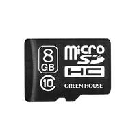 GREENHOUSE microSDHCカード 8GB クラス10 +データ復旧サービス (GH-SDMRHC10DA-8G)画像
