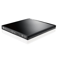 ELECOM Blu-rayディスクドライブ/USB3.0/スリム/書込みソフト付/ブラック (LBD-PUD6U3LBK)画像