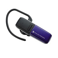 Logitec Bluetooth2.1+EDR対応 ハンズフリーヘッドセット(パープルメタル) (LBT-HS300C2PU)画像